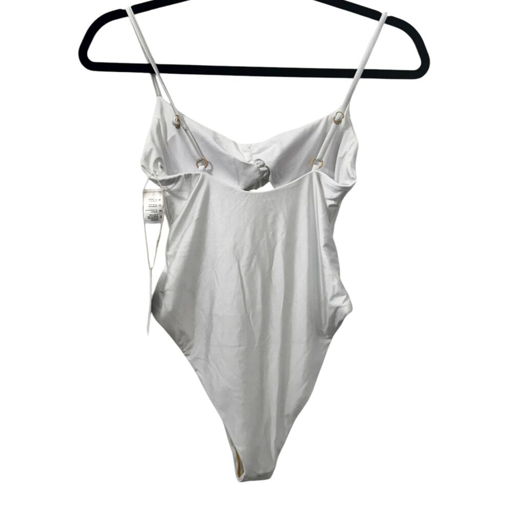 NWT! L*Space Sierra One-Piece Rose Swimsuit in White - Size Small - Picture 8 of 10